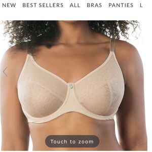 Parfait Full Bust Supportive Full Coverage Unlined Minimizer 38F